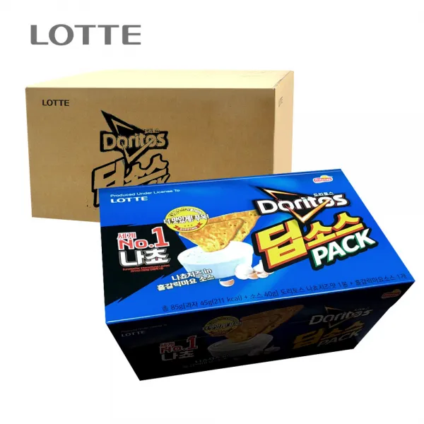 H01 도리토스 딥소스팩 치즈앤마요85g X 12개 Box 나쵸 딥치즈 마요네즈 짭짤 간식