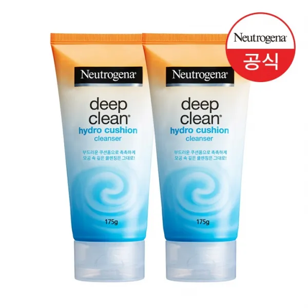  신세계tv쇼핑 뉴트로지나 딥클린 하이드레이팅 클렌저 175gx2 175g 2개