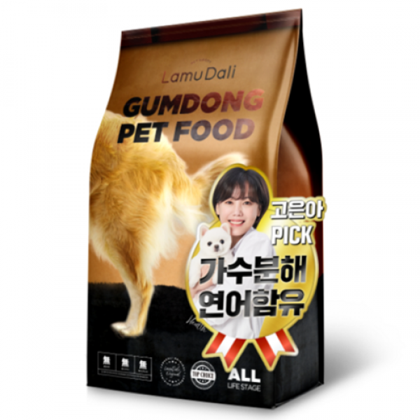 라무달리 전연령 강아지 금동사료 3p, 2kg