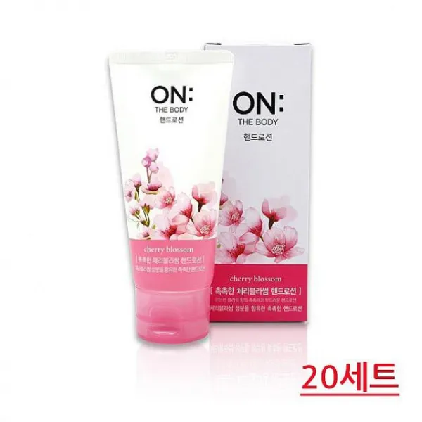 By크로스 온더바디 핸드로션 체리블라썸 75g 20세트 1box 핸드크림 1