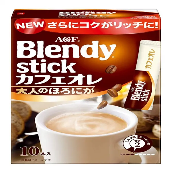カフェオレ ほろにが Agf ブレンディ スティック カフェオレ 大人のほろにが 10本×6個 【 スティックコーヒー 】 Agf 브랜디 스틱 카페오레 성인 쓴맛 10 개 × 6 개 【분말 1