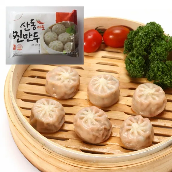 잇츠딜리셔스 나래식품 산동 매운찐만두 180g X 5개