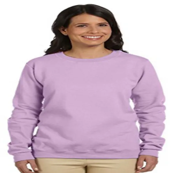 Gildan G180FL Ladies Heavy Blend Fleece Crew - Orchid - L 길단 G180FL 레이디스 헤비 블렌드 플리스 크루-오키드-L, null세트