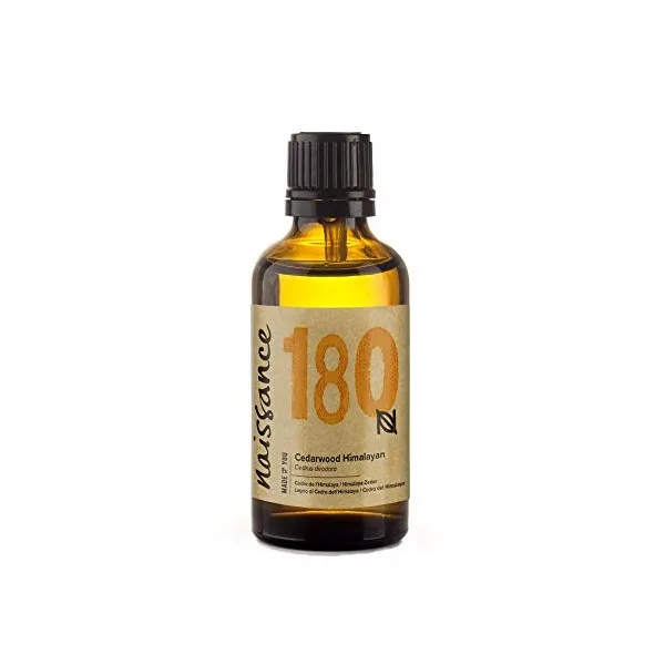 Naissance Cedarwood 히말라야 에센셜 오일 50ml-순수 천연 무자비 비건 및 희석되지, One Color