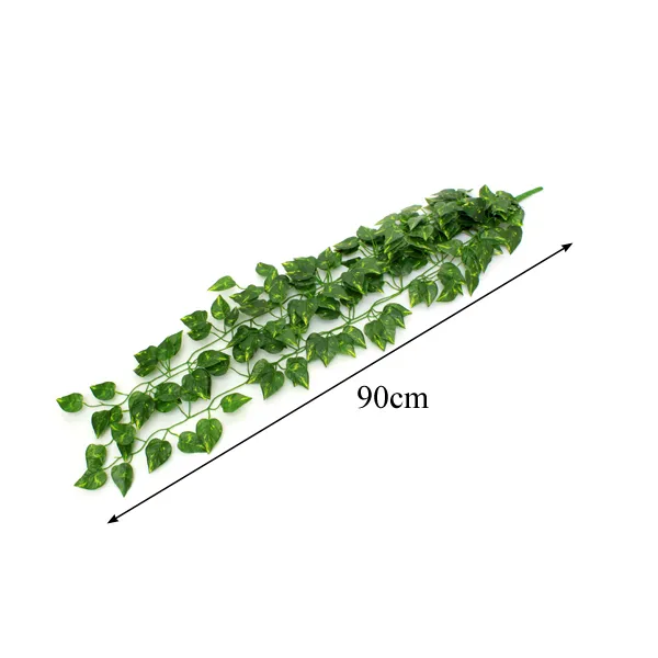 카페 커피숍 벽장식 담쟁이 넝쿨 조화 시들지않는넝쿨 인조식물