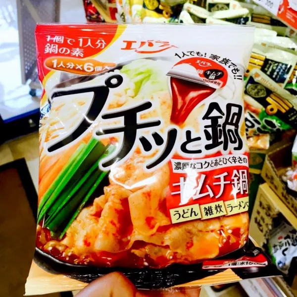 [이라운드몰]일인용 찌게소스 뿌찟또 6개입(3종류) 138g, 김치찌개