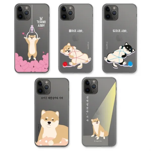 케이스파니 LG 에구시바 클리어 시즌5 휴대폰 케이스