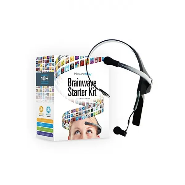 MindWave Mobile 2 NeuroSky 사제 뇌파 센싱 헤드셋 [Brainwave Starter Kit] [번호 80027-032] [정식 수입품]