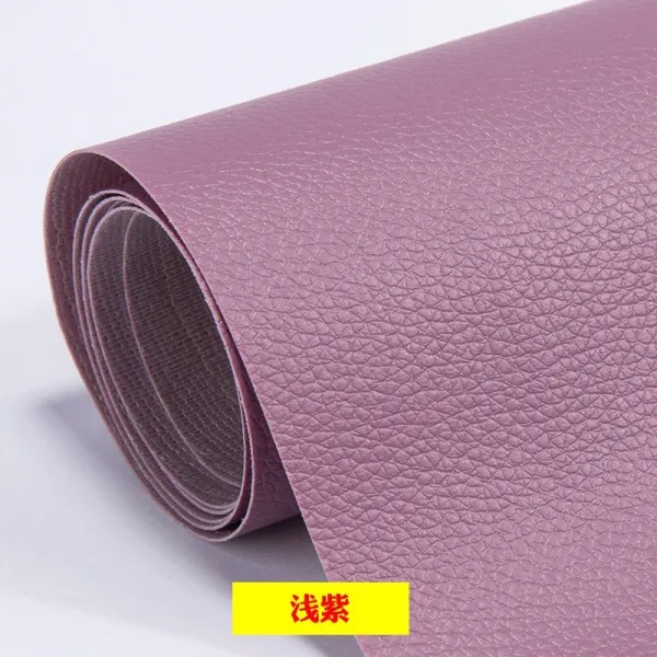 뽀글마켓 모양스티커 보조금 패치로 소파 접착 와펜 시트지 피질 호텔 수선하여 붙이다 흑백 색깔 리퍼비시, 라이트 보라색 1메터 X1. 37메터