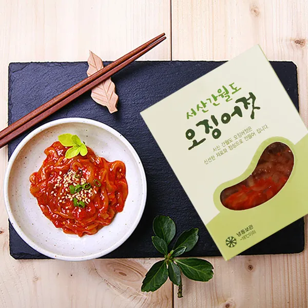 유명근 명인 서산 간월도 오징어젓200g x 3팩, 단품