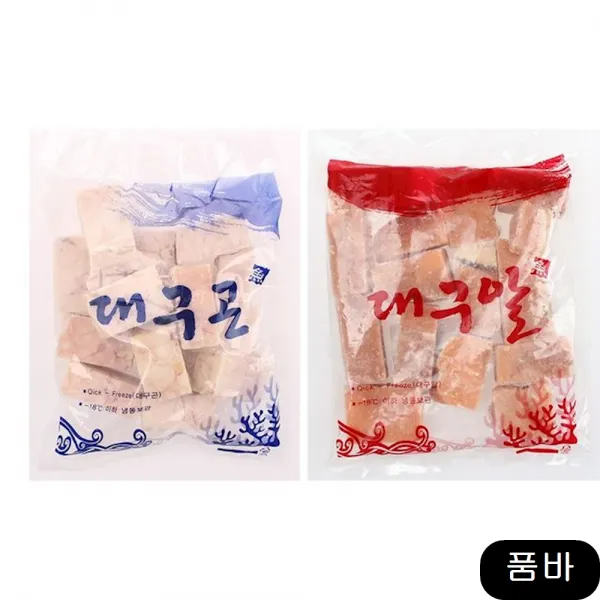 요리 대구 고니 + 알 800g 알탕 재료 해물탕 손질, 1개