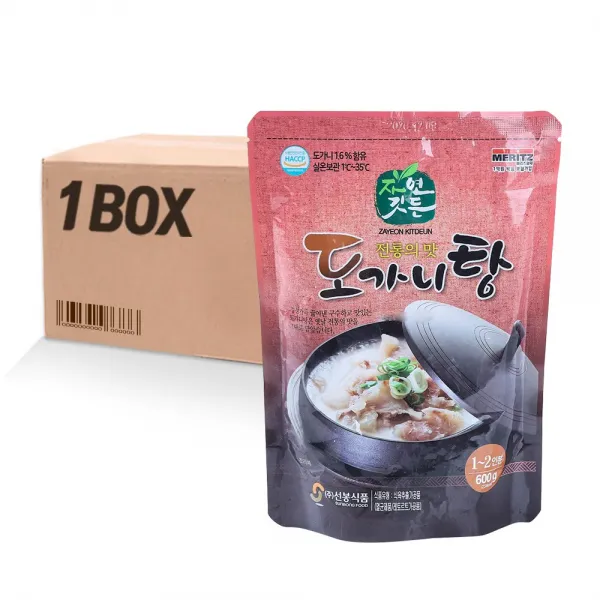 (냉장)선봉식품 도가니탕 600g 25입, 1HRO_도가니탕 600g 25입