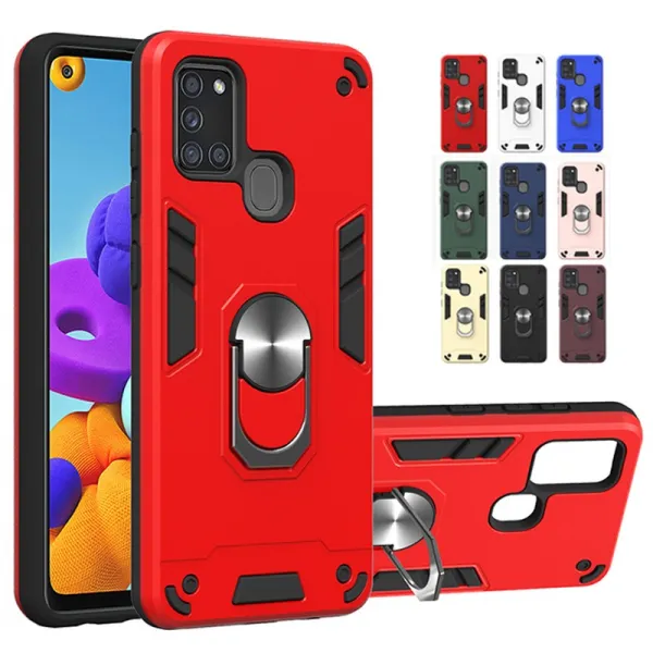 CaseDance 삼성 갤럭시A11 케이스 견고한 방진 고리 커버 Samsung Galaxy A21 A31 A71 A10S A30/A50S Case 무게가 가볍다/안티 스크래치