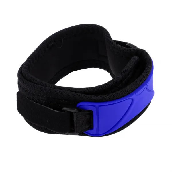 STK무릎 중괄호 neoprene 지원 스포츠 슬개골 신축성있는 스트랩 슬리브 랩, 푸른