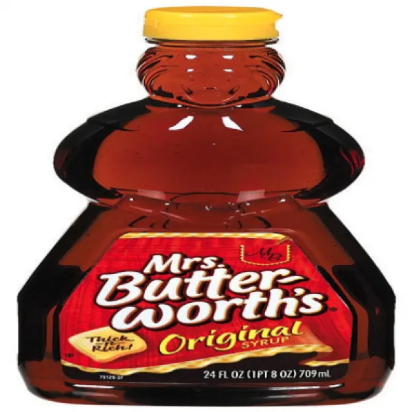 Mrs. Butterworth's Syrup Original 24 oz Butterworth 부인의 시럽 오리지널 680.4g, null세트