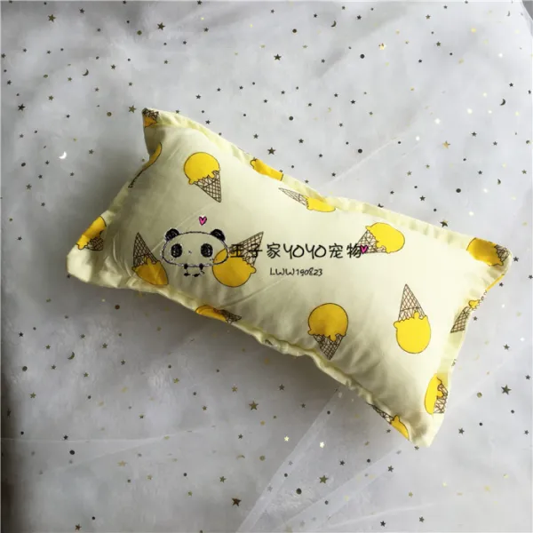 강아지계단 수공예 순면 애완동물 베게 푸들 비숑 고양이 분리세탁 테디베어 개 C01 S소형 직사각형 30넓이 15cm대략