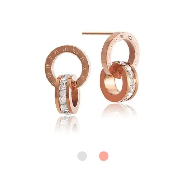 (MBC 협찬) 결혼계약 클라시 귀걸이(Rosegold) (스텐레스스틸) 패션 쥬얼리
