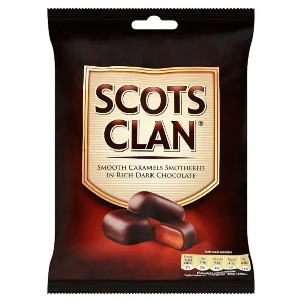 Scots Clan (아일랜드에서 수입) 카라멜 질식사 리치 다크 초콜릿 --145g 스, 선택, 상세설명참조