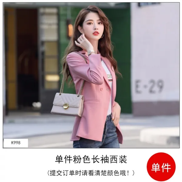 핑크 미니멀 드레스 봄신인륜풍 네트 레드 슬림 캐주얼 웨스트