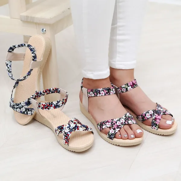 슈즈앤 플라워 샌들 Sn088