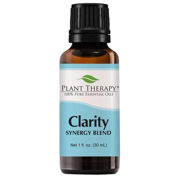 Plant Therapy 식물 요법 명확성 시너지 에센셜 오일 100 % 순수 30 ㎖ (1온스) 원액 치료 성적