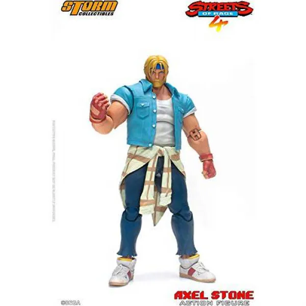 Storm Collectibles - 시가 of 격노 4 - Axel 스톤 1/ 12 액션 피규어 Storm, 상세내용참조, 상세내용참조, 상세내용참조