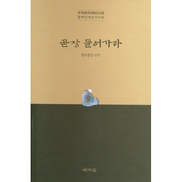곧장 들어가라:황벽단제선사어록, 해조음, 9788992745741, 청두종인 저
