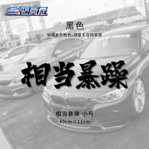 펫윙 고소공포증 비슷함 급함 차량용스티커 레쉬 개성 인싸템 차문 후진단 자동차흠집 스크래치, 비슷함 급함 -스몰자 블랙