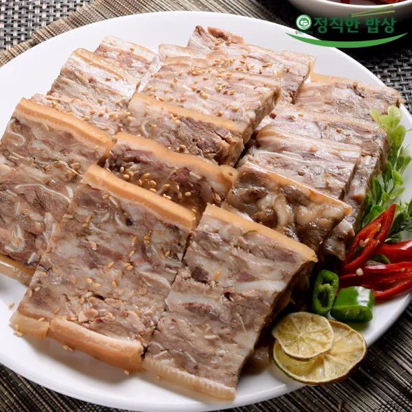 정직한밥상 너른골 편육500g+김치순대1kg, 2개