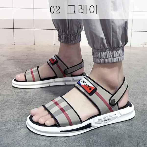 뉴타임즈5 남성 샌들 여름 아웃도어 개성 비치슈즈 신음 남자 쿨슈즈 남자 XT44 A28