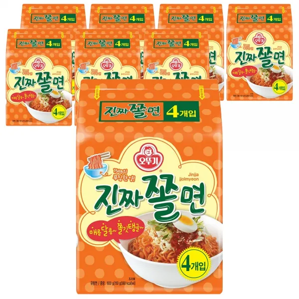 오뚜기 진짜쫄면 150g, 150g, 92개