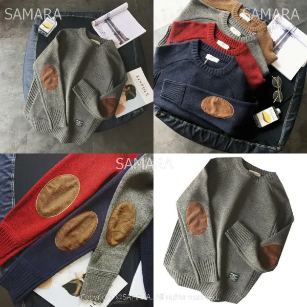 Qterra 특허브랜드 상의 스웨터 남자 니트 티셔츠 스웨터 코트 긴팔 자켓