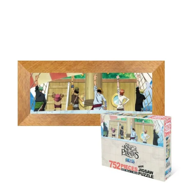 퍼즐피플 동료의 증표 752피스 원피스 직소퍼즐, 액자포함(우드골드), 752p