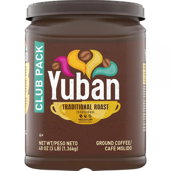 Yuban 유반 그라운드커피 트레디셔널 로스트 48oz(1.36kg), 1개