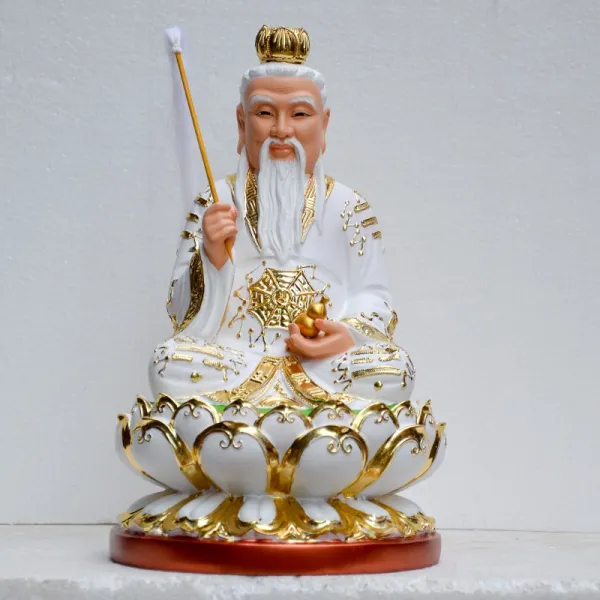 불상 바이의류 삼청 신상 태상노군 닮다 도덕 부처님이다 레진 도교 공양 수반 12 16 인치 2372301327, 16 인치 영보천존
