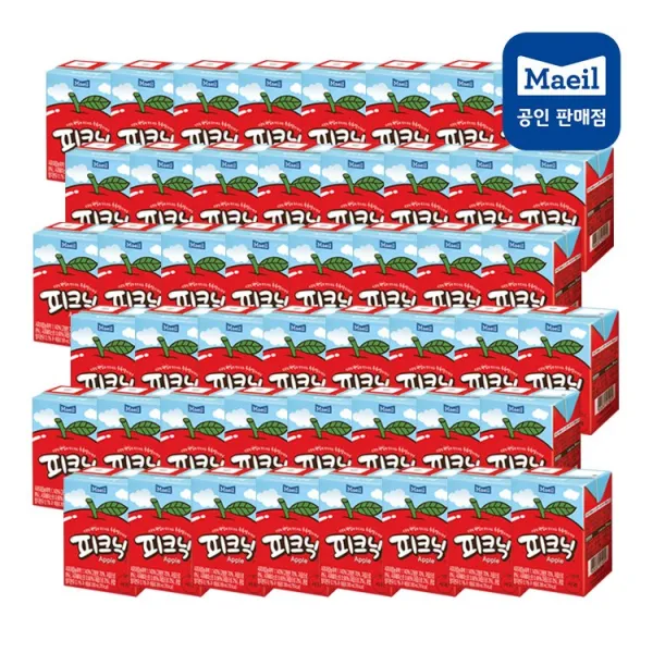 매일유업 피크닉 사과 200ml X 48팩 상세내용 참조 단일상품