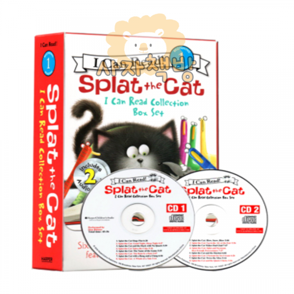 국내 당일 아이캔리드 스플랫더캣 16권 세트 I Can Read Splat The Cat 음원제공 엄마표영어