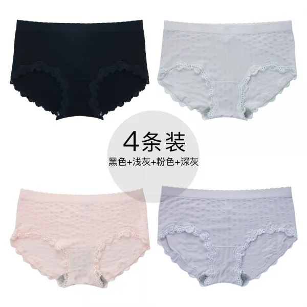 Shidaiyi 여자 속옷 삼각팬티 배기핏 44243289