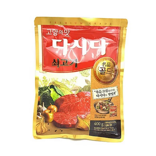 8du쇼핑nw7sov1352 CJ 제일제당 명품골드 쇠고기 다시다 400g 20개, 단일 수량