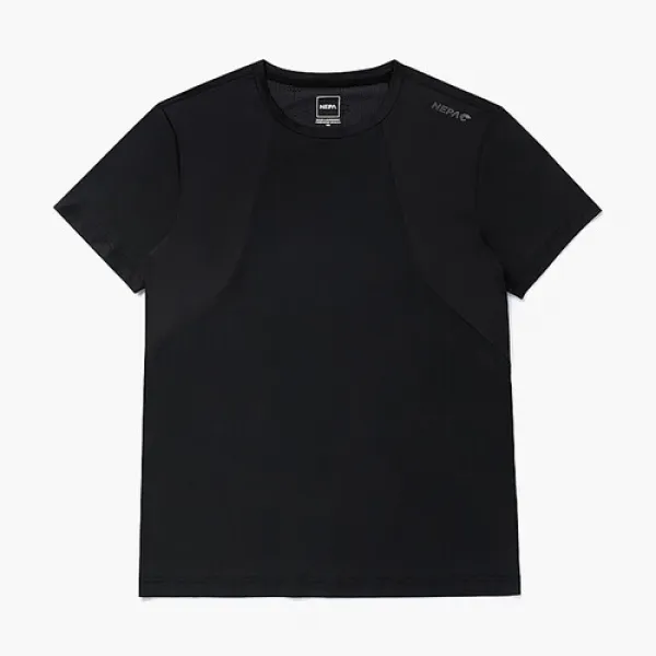 네파 21 S/S 메쉬 소재와 냉감 소재를 배색 사용한 고기능성 남성용 라운드티셔츠 (3컬러) - 7H35332