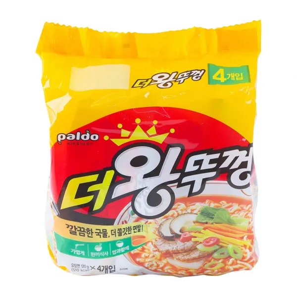팔도 더왕뚜껑 봉지면 120g 4입 X 1개