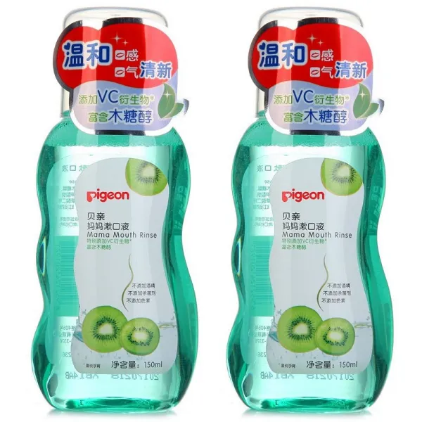 베이비친모는 구강 청결 양치수 (다양한 맛) 키위 150ml 2병
