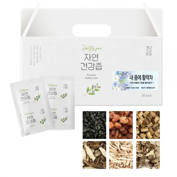 내몸에 활력차 건강즙 진액 엑기스 100ml 30포 몸이 노곤할때 현장직 현장근로자, 100ml 30봉