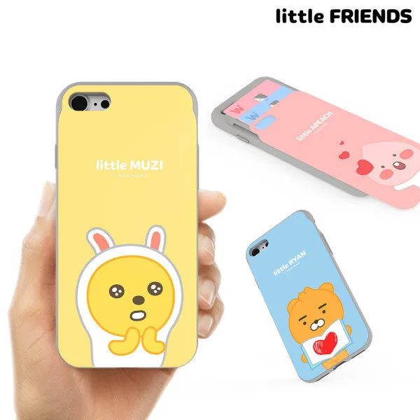  카카오프렌즈 리틀프렌즈 하프 범퍼슬라이드 케이스