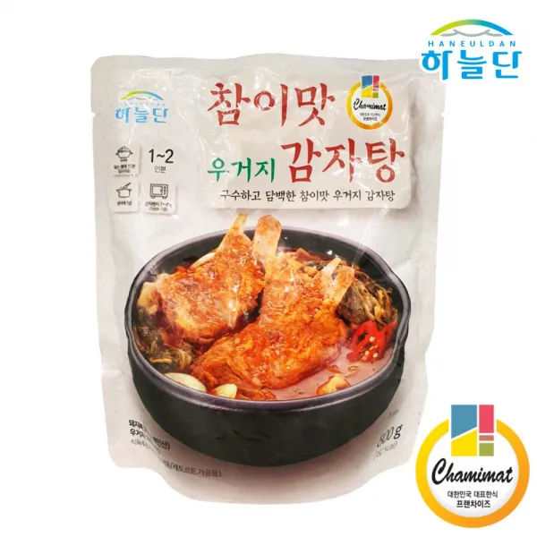 참이맛 우거지 감자탕 800g, 3팩