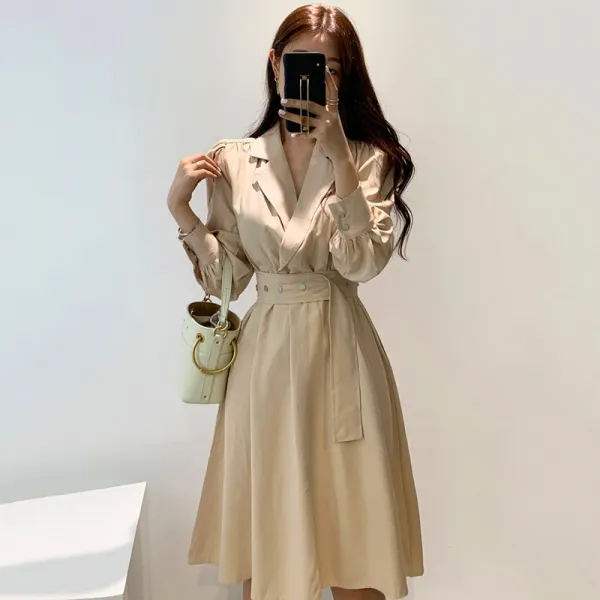  예피플 밀리언달러스 하객원피스 가을 원피스 벨티드 정장 미니원피스 하객