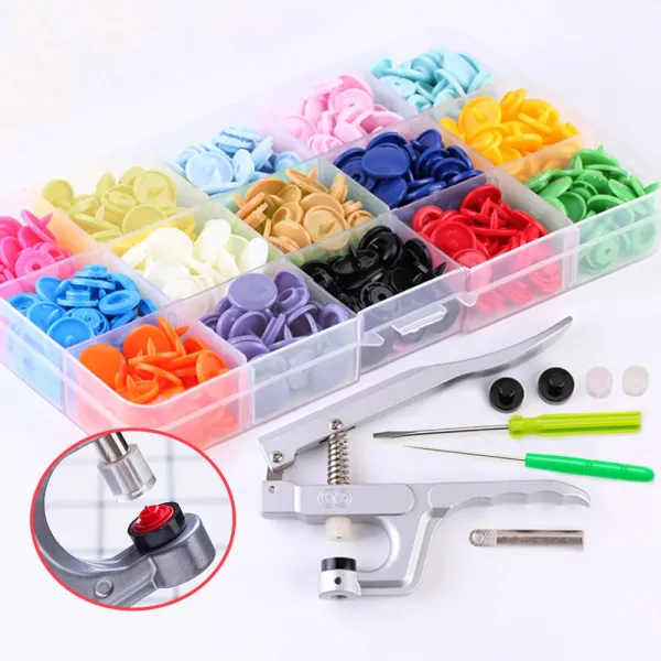 Diy 티단추기구 티단추펀치 플라스틱 티단추 기계 똑딱이 단추기구