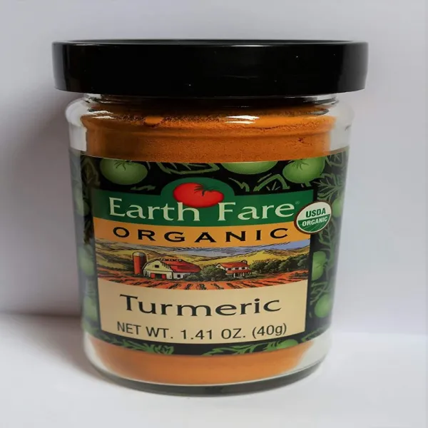 Earth Fare Organic Turmeric Net Wt 1.41oz 40g 지구 운 유기농 심황 40g 40g 1