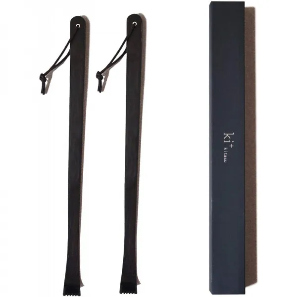 등긁이 고급 천연 나무자단 43cm 2개들이노브랜드품마사지 츠보압시 상품, 1, 단일옵션
