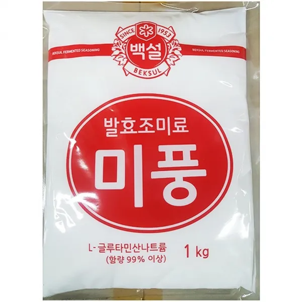 씨제이제일제당 미풍 ( 백설 1kg ) 1개, 미풍(백설 1K)